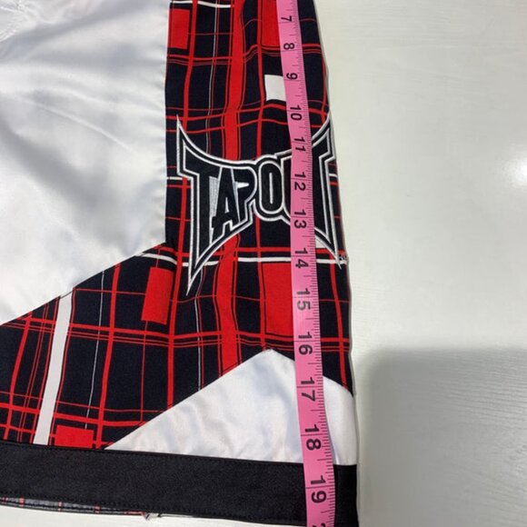 Tap Out MMA Ultimate Fighter Shorts White/Red - Men's Size Small - Picture 4 of 7